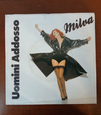 RARO DISCO 45 GIRI DI MILVA - UOMINI ADDOSSO - NMINT PERFETTO COME NUOVO