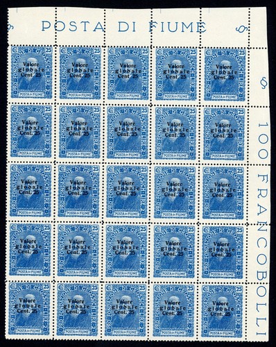Fiume 1920 blocco di - fiume, 25