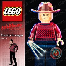 ⭐ LEGO Freddy Krueger Minifigure moc054 Nightmare Elm Street Halloween Horror