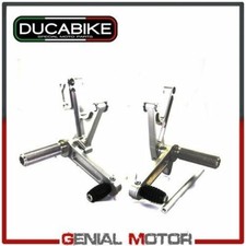 Pedane Reg in Ergal CNC Silver