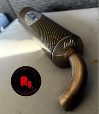 TERMINALE SCARICO ZX LEOVINCE COMPLETO PER MINARELLI ORIZZONTALE 50cc