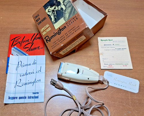 Rasoio elettrico remington - rasoio,