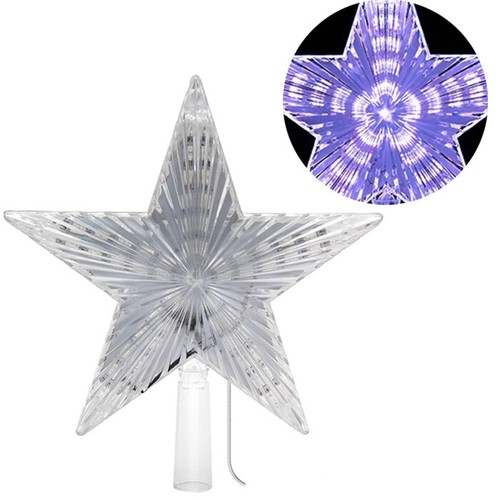 Puntale luminoso per albero - , di