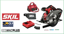 Sega circolare SKIL a batteria 20V da banco per taglio legno con batt.4A +carica