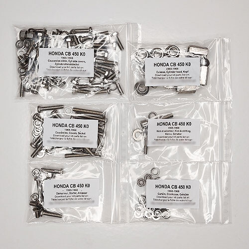 Honda 450 1965 1968 - 1965-1968, kit