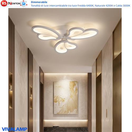 Plafoniera led moderna 42w - led,