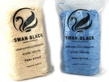 CORDINO THAI SWAN BLACK 500 GR. FILATO PER BORSE UNCINETTO E FERRI 