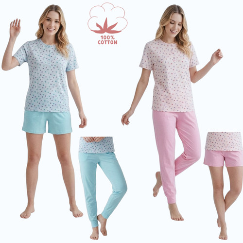Pigiama donna corto - , cotone