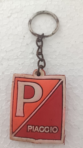 Portachiavi piaggio gomma - portachiavi, in