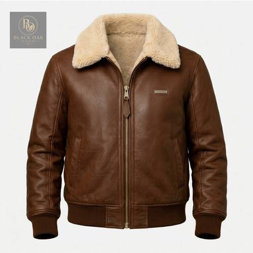 Giubbotto uomo pelle shearling