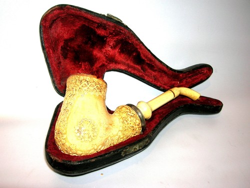 Antike pfeife meerschaum - pfeife,