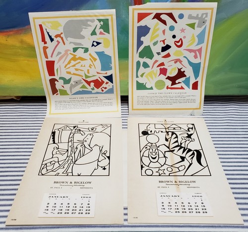 Calendario 1966 brown - brown, bigelow