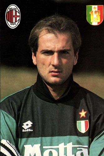 Milan cartolina ufficiale - ac,