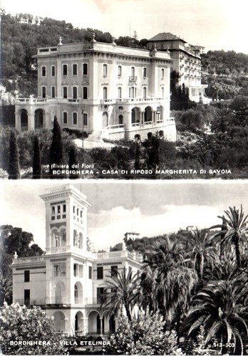 Cartolina bordighera casa - casa, di