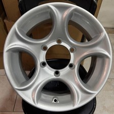 4 Cerchi in lega 15" nuovi per fuoristrada canale 7x15 6 Fori nuovi silver