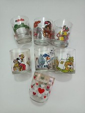 Bicchieri Nutella vintage qt. 7  originali da collezione sani usati.