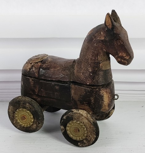 Scatola porta spezie cavallo