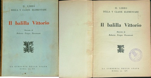 Balilla vittorio forges - balilla,