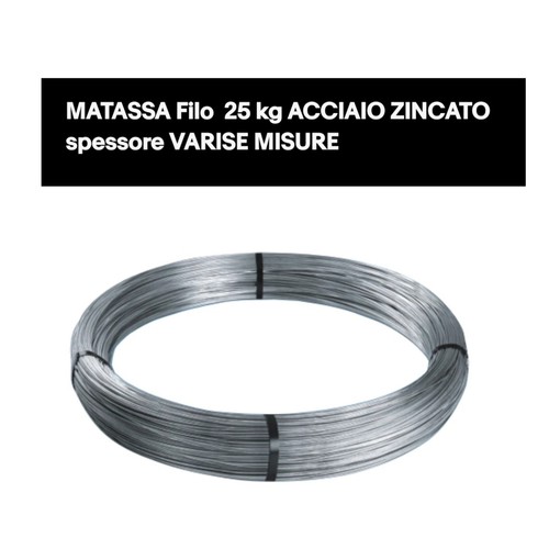 Matassa filo kg acciaio - kg,