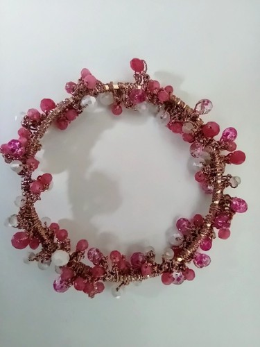Bracciale rigido lavorato - bracciale, ad 