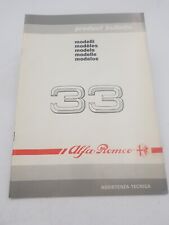 Manuale officina Alfa Romeo