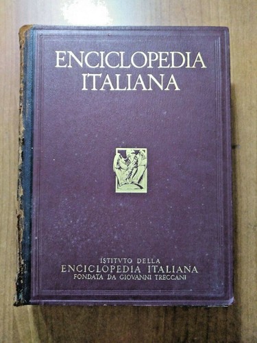 Enciclopedia italiana vol - enciclopedia,