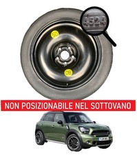 RUOTINO SCORTA 17" PER MINI COUNTRYMAN R60 10-16 ingombro 63,2x13cm no sottovano