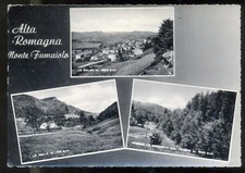 ALTA ROMAGNA-MONTE FUMAIOLO-CARTOLINA co 3 VEDUTE-Spedita