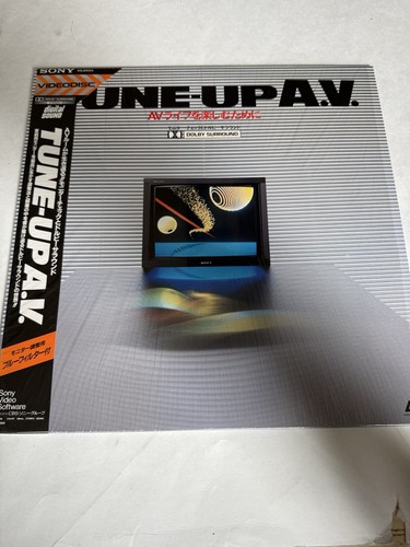 Tune laserdisc sony - tune-up, a.v.