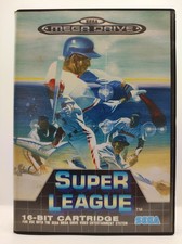 Super League  Mega Drive Sega PAL  Con Manuale