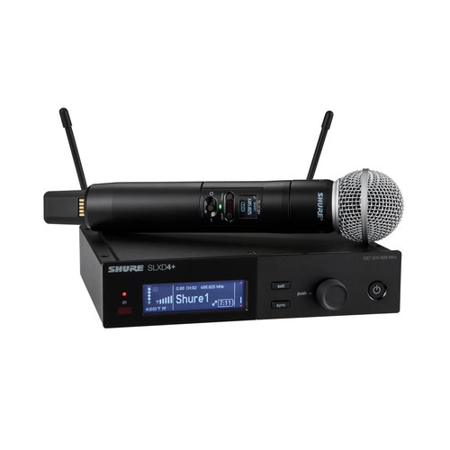 Shure slxd24 g65 - slxd24+e-58-g65, freq
