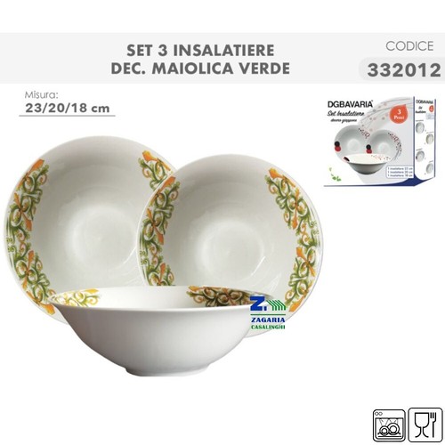 Tris set insalatiere in - pz,