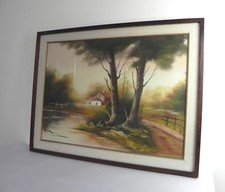 Dipinto ad olio tela Paesaggio