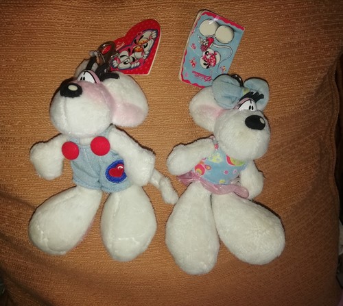 Coppia peluche diddl e - peluche,