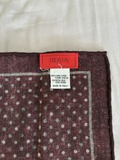 Isaia Napoli grigio bordeaux