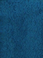 stoffa tessuto stacco tessuti stoffe pizzo turchese panello di 140/81 cm cucire