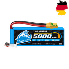 YOWOO 11,1V 3S 5000mAh batteria lipo batteria 100C XT90S femmina per RC auto camion