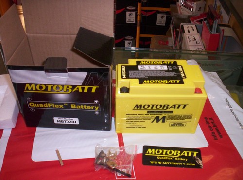 Batteria motobatt agm - agm, ermetica