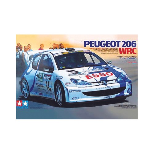 Tamiya 24221 peugeot 206 wrc - 24221,