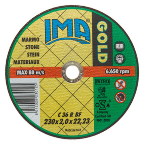 Disco abrasivo 230 marmo - disco,