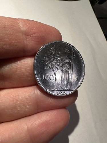 100 lire 1965 minerva italia - 100,
