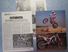 MOTOSPRINT989-PROVA / TEST-1989- APRILIA CLIMBER - 3 fogli 