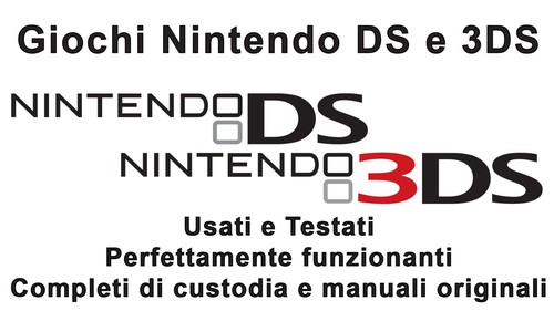 Lotto giochi 3ds - ds,