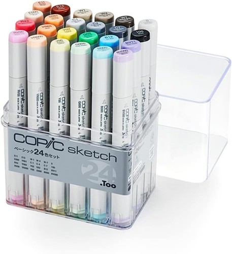 Copic sketch basic set - copic, 24