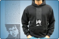 FELPA UNISEX O BIMBO Like a rolling testo folk country rock