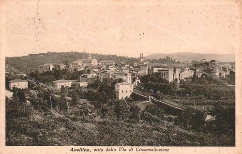 Ei15 cartolina avellino vista - ei15,