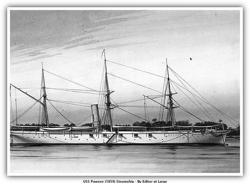 Uss pawnee nave a - (1859),