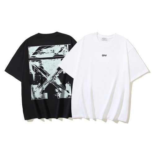Shirt off white nero bianco - t-shirt,