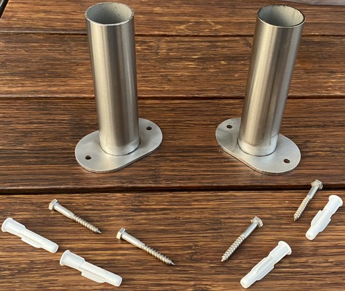Set supporto scaletta piscina
