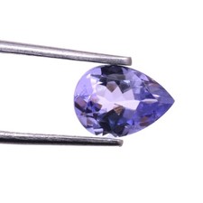 1,22 Ct VVS Tanzanite Naturale Blu Viola 8,22*5,92mm Pietra Preziosa Sciolta Taglio Pera